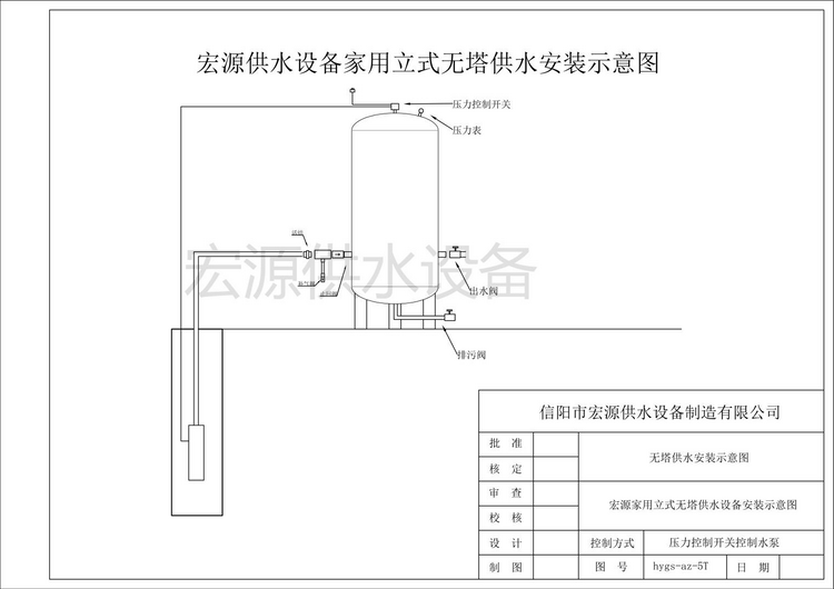 無(wú)塔供水器怎么安裝？